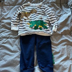 Boys dinosaur outfit